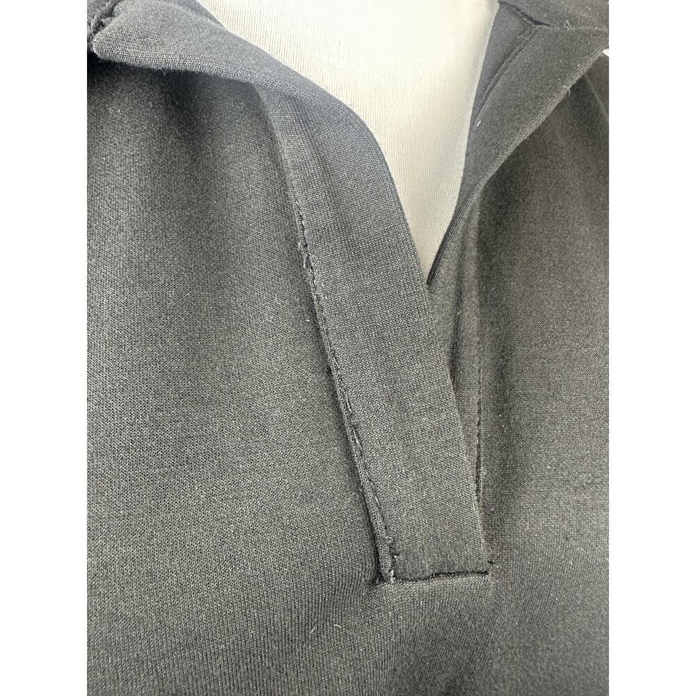 Tuckernuck x Pomander Place Black Easy Polo Swing Sweatshirt Size M/L Top - Picture 5 of 16